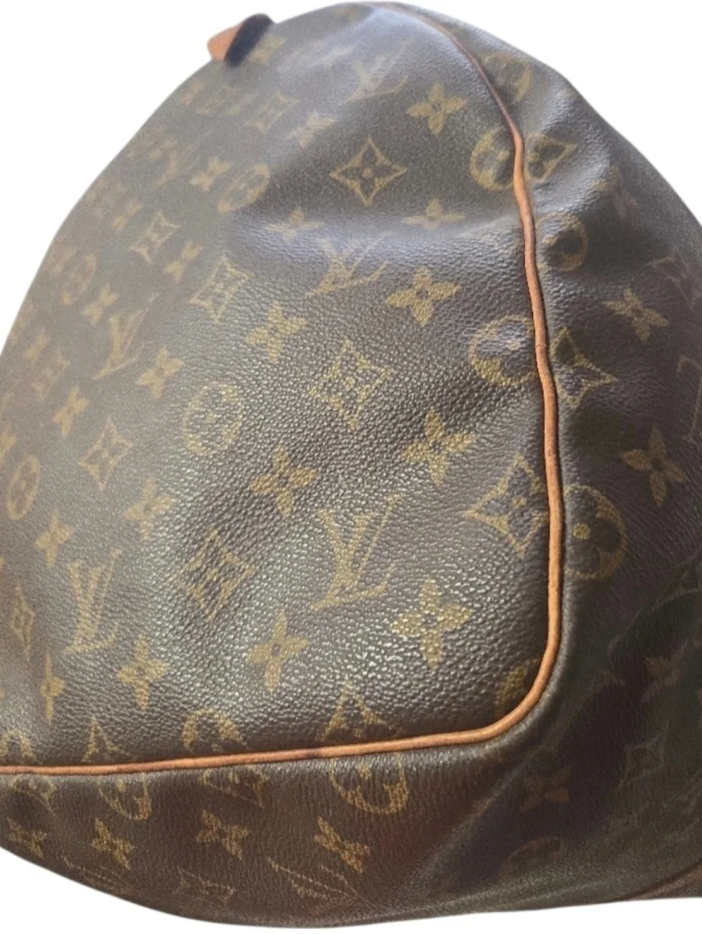 Louis Vuitton Brown Monogram Keepall 50 Travel Bag
